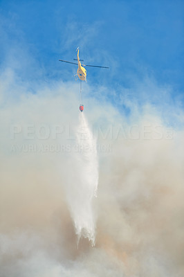 Taking on the fire from the air