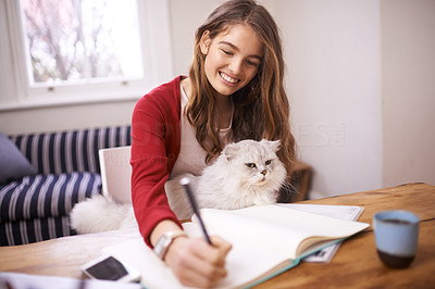 Her study buddy