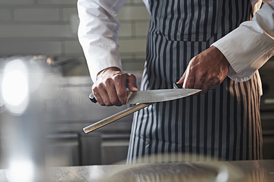 The kitchen knife it\'s the soul of it\'s cook