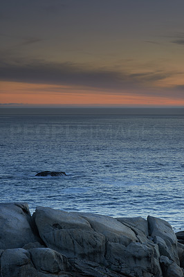 Sunset by the coast - Western Cape, Cape Town