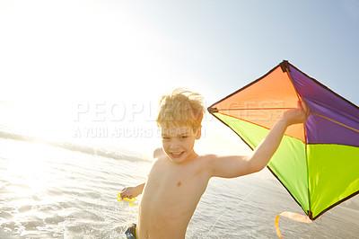 Nothing beats flying a kite at the beach