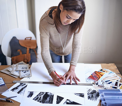 Making adjustments to her creative portfolio
