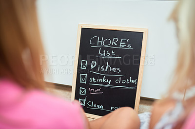 Time for chores.