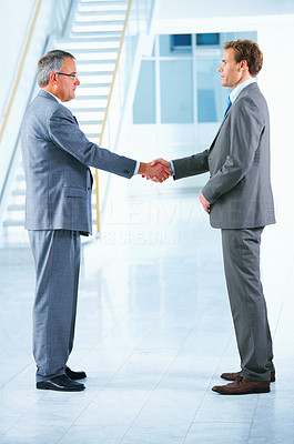 Business handshake and trust