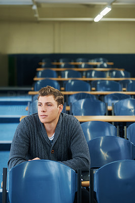 The last student in the lecture hall