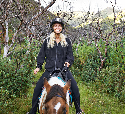 Horse riding in the outback