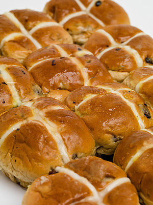Heavenly hot cross buns