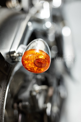 Crome motor bike
