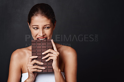 She\'s a lover of chocolate