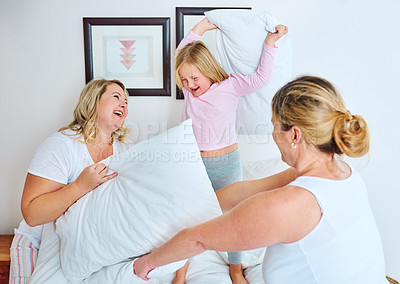 It\'s not family time until you have a pillow fight